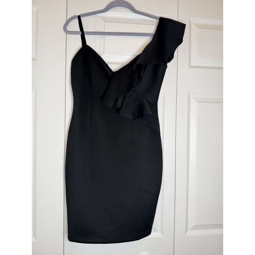 GUESS Women's Dress One Shoulder Black Size S New with Tags